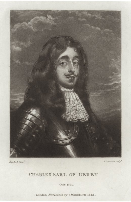 Charles, conde de Derby de Anthony van Dyck