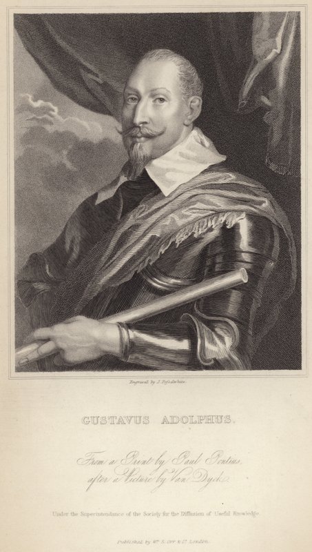 Gustavus Adolphus II da Suécia de Anthony van Dyck