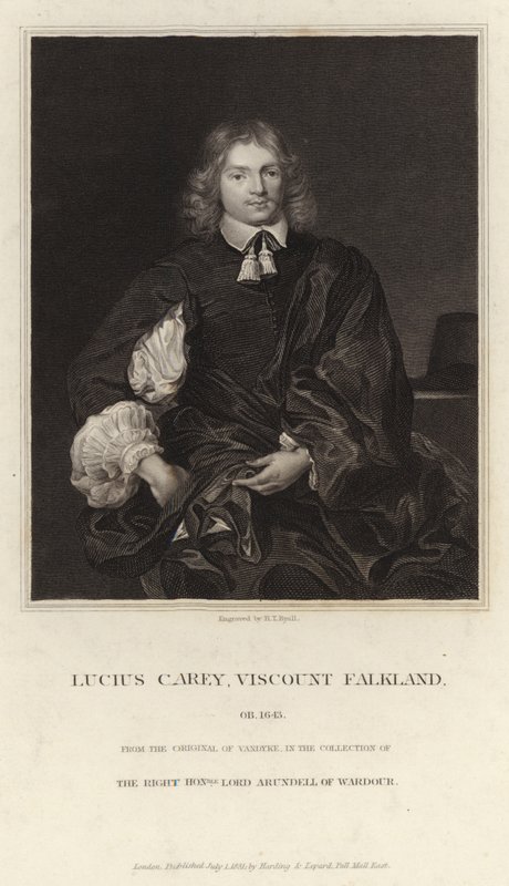 Lucius Carey, Visconde Falkland, ob 1643 de Anthony van Dyck