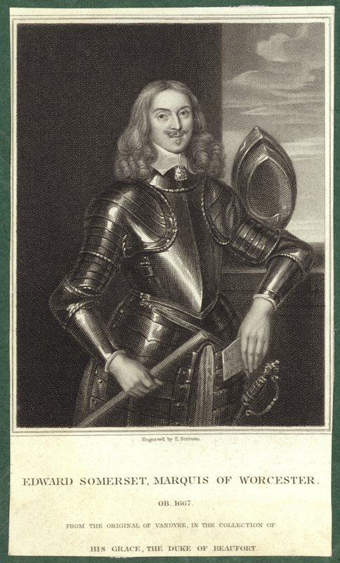 Retrato de Edward Somerset, Marquês de Worcester de Anthony van Dyck