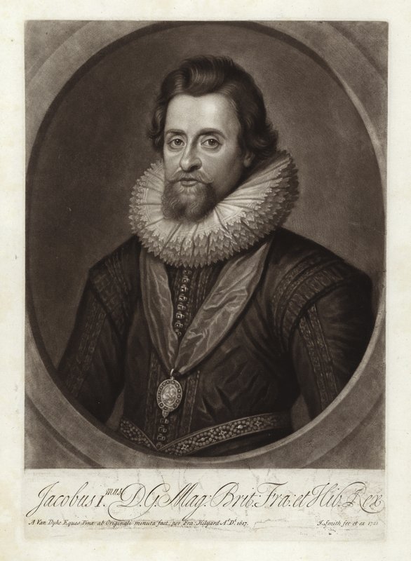 Retrato do rei james de Anthony van Dyck