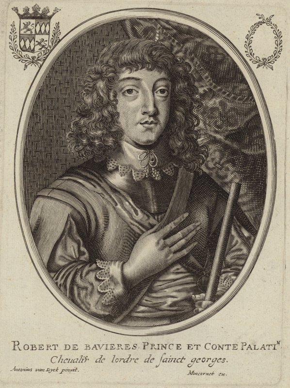 Retrato de Robert de Bavieres de Anthony van Dyck