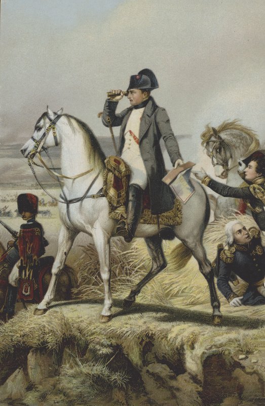 Napoleão no Wagram de Antoine Charles Horace Vernet