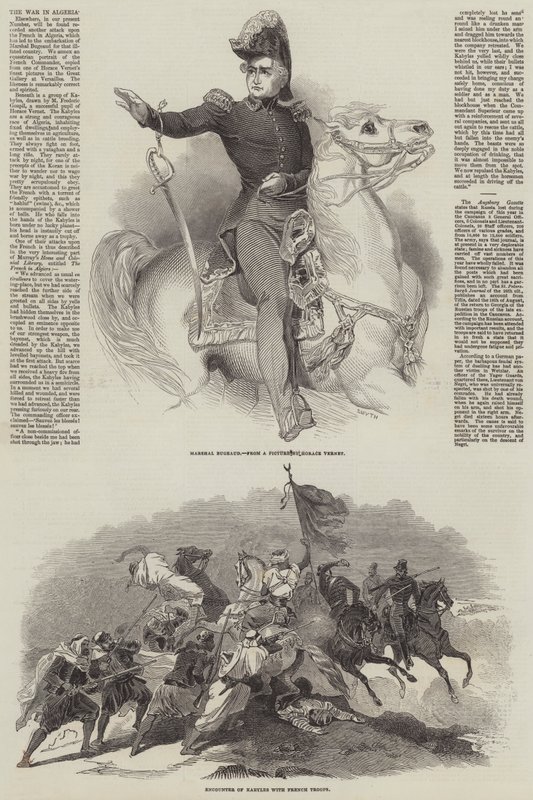 A guerra na Argélia de Antoine Charles Horace Vernet