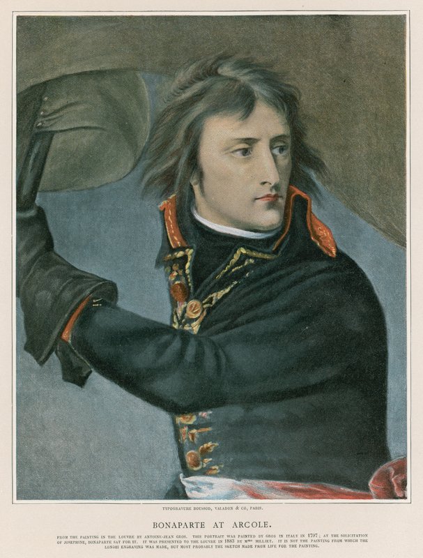 Bonaparte na Arcole de Antoine Jean Gros