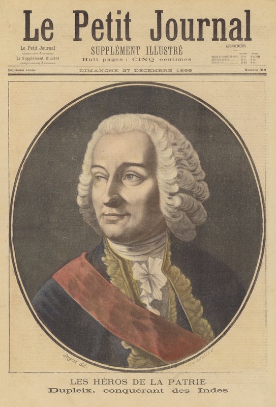 Joseph Francois Dupleix, governador-geral da Índia francesa de Antoine Louis Francois after Sergent Marceau