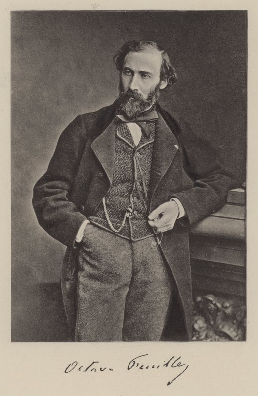 Octave Feuillet, romancista e dramaturgo francês (foto a p/b) de Antoine Samuel Adam Salomon