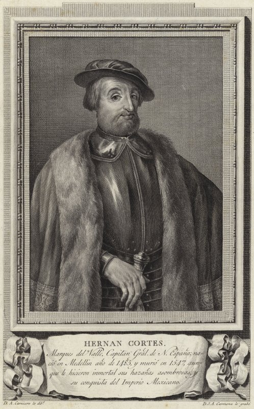 Hernan Cortez de Antonio Carnicero