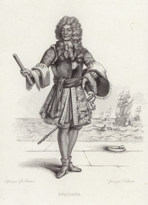 Retrato de Abraham Duquesne de Armand Guilleminot