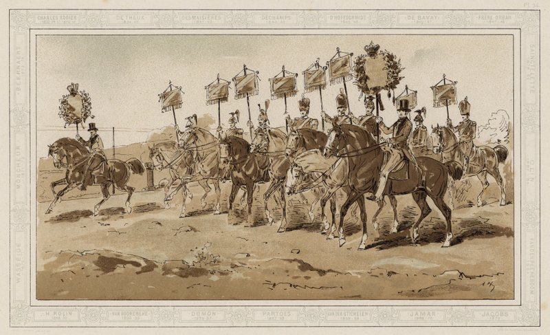 Ministros dos Caminhos-de-Ferro Belgas de Armand Jean Heins