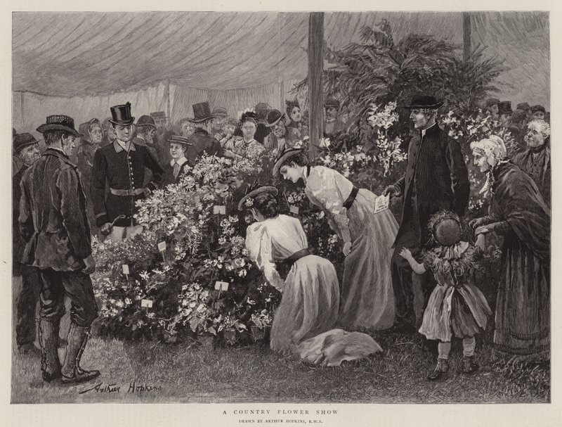 Um show de flores do país de Arthur Hopkins