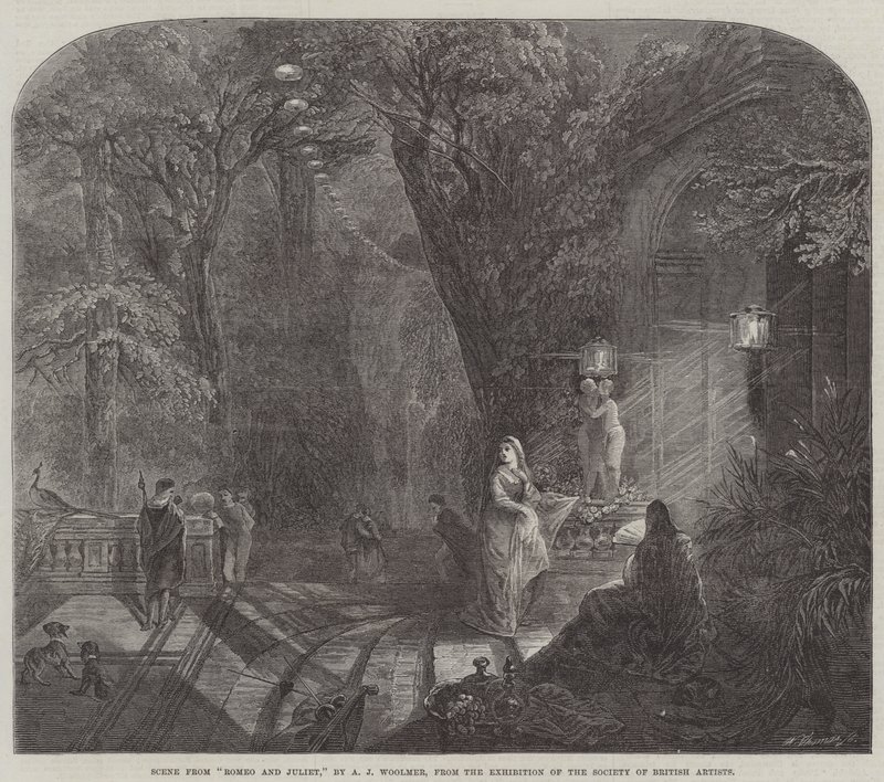 Cena de Romeu e Julieta de Arthur Joseph Woolmer