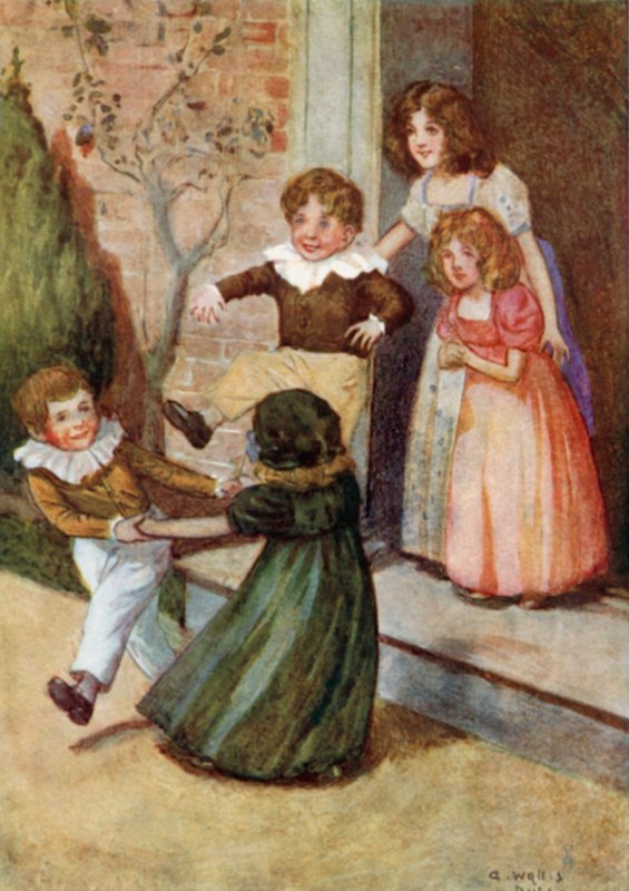 Ilustração para Orgulho e Preconceito por Jane Austen de Arthur Wallis Mills
