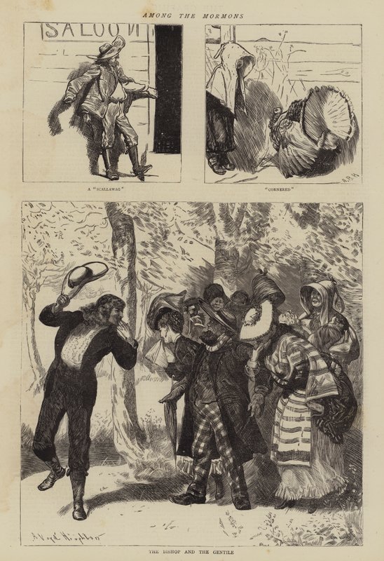 Entre os mórmons de Arthur Boyd Houghton