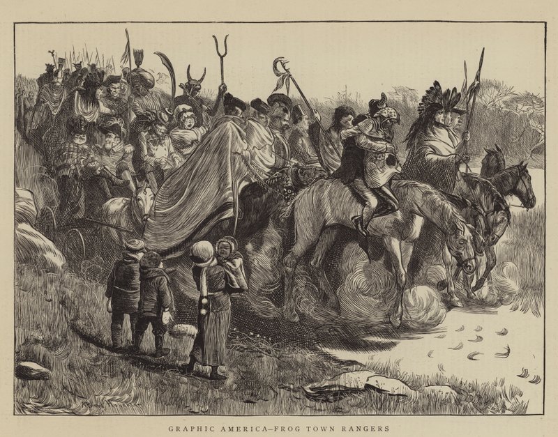 América gráfica, Rangers da cidade da rã de Arthur Boyd Houghton