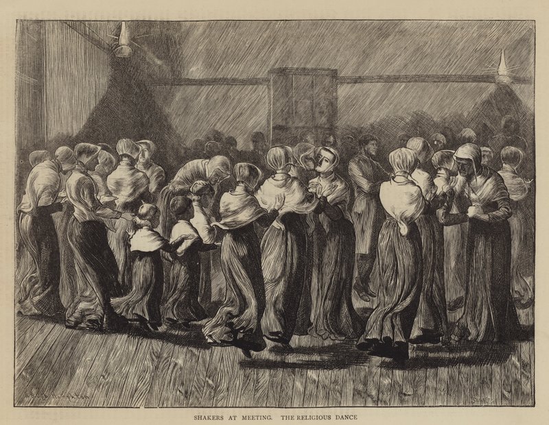 Shakers no Encontro, a Dança Religiosa de Arthur Boyd Houghton