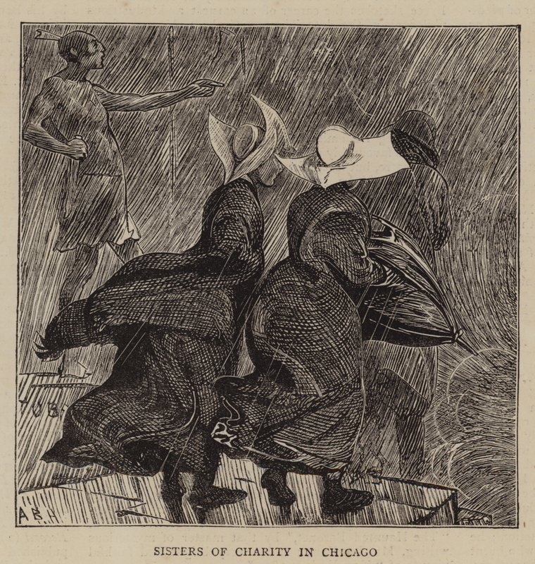 Irmãs da caridade em Chicago de Arthur Boyd Houghton
