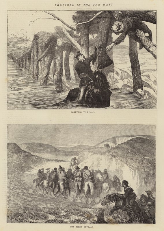 Esboços no Far West de Arthur Boyd Houghton