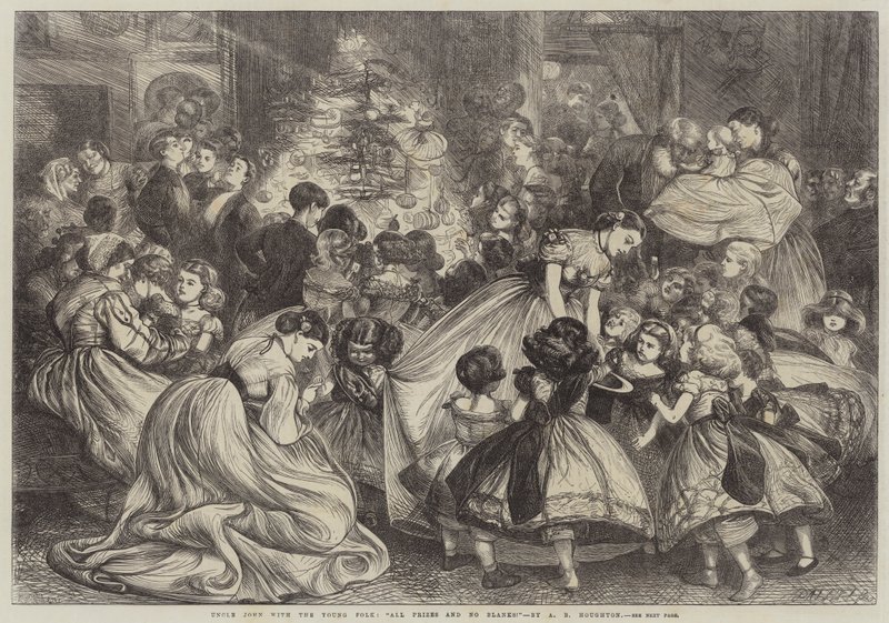 Tio John com o jovem folk, todos os prêmios e não Blanks! de Arthur Boyd Houghton