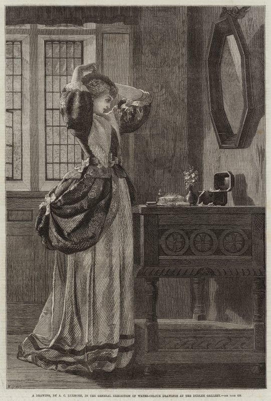 Um desenho de Arthur C. H. Luxmoore