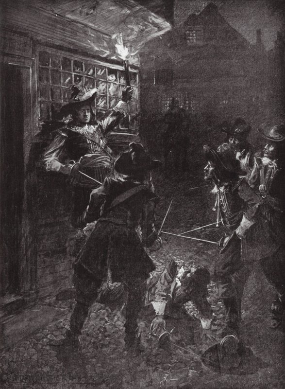 O ataque a Sir John Coventry de Arthur David (after) McCormick
