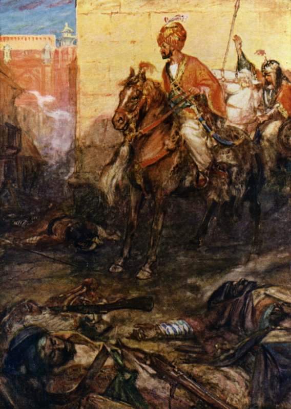 A primeira visão que encontrou seu olhar foi os corpos de seus compatriotas assassinados de Arthur David McCormick