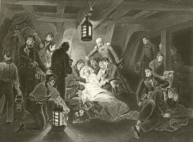 Morte de Lord Nelson de Arthur Devis