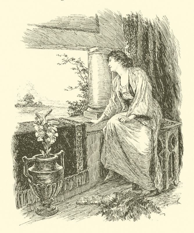 The Adventures Of Sir Artegall, The House Of Guile (gravura) de Arthur George Walker