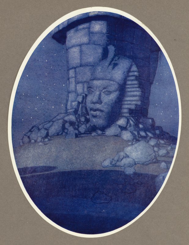 Ozymandias (cor litho) de Arthur George Watts