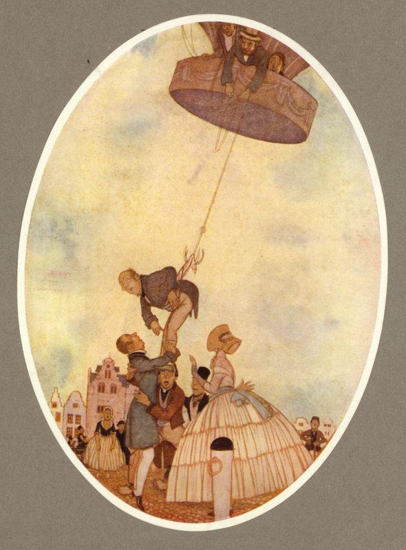 O Balão "Monstre" (cor litho) de Arthur George Watts
