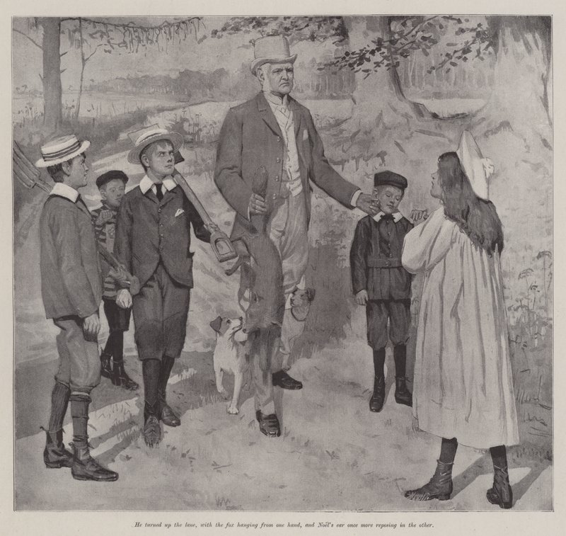 Caçando a Raposa, por E Nesbit de Arthur Herbert Buckland