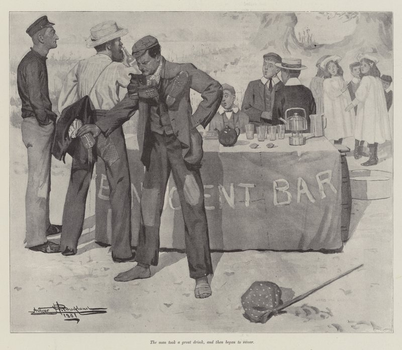The Benevolent Bar, por E Nesbit de Arthur Herbert Buckland