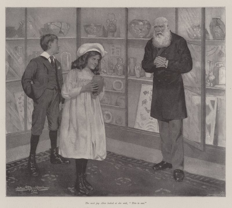 A Venda de Antiguidades, por E Nesbit de Arthur Herbert Buckland