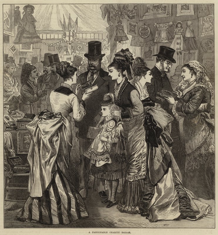 Um bazar de caridade elegante de Arthur Hopkins