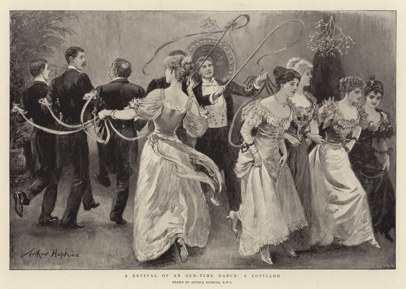 Um renascimento de uma dança antiga, um cotillon de Arthur Hopkins
