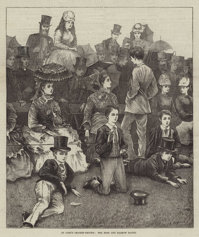 No Lord&39;s Cricket-Ground, o Eton e Harrow Match de Arthur Hopkins