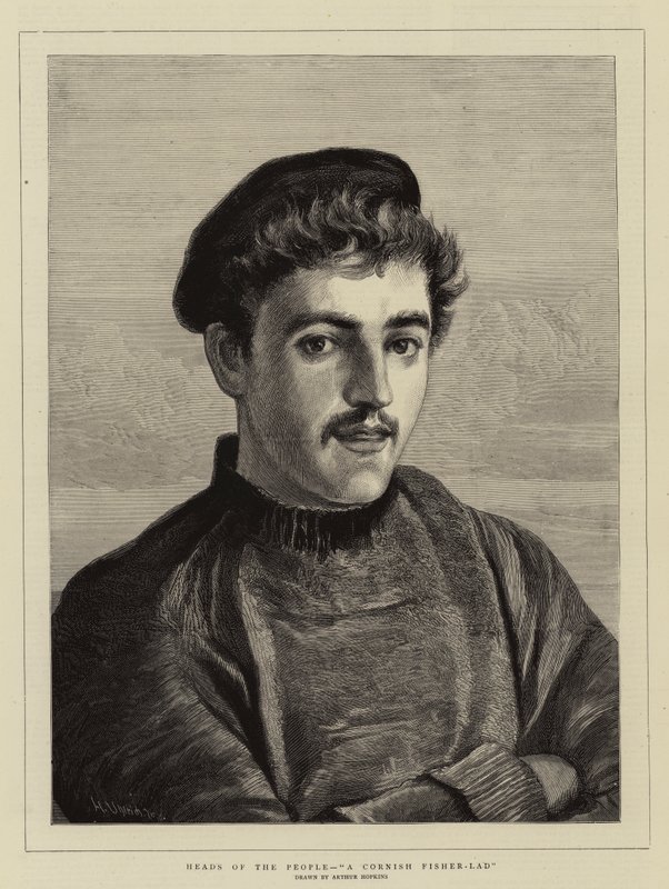 Chefes do povo, um pescador da Cornualha de Arthur Hopkins
