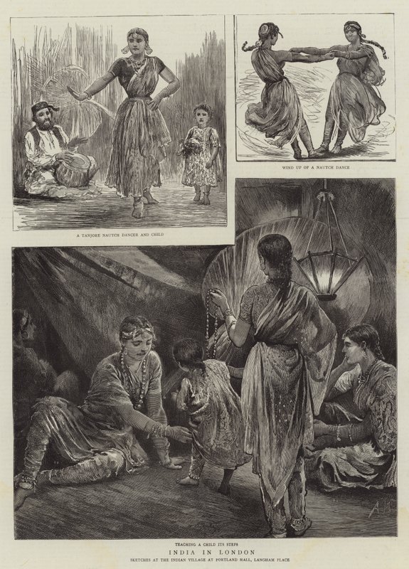 Índia em Londres de Arthur Hopkins