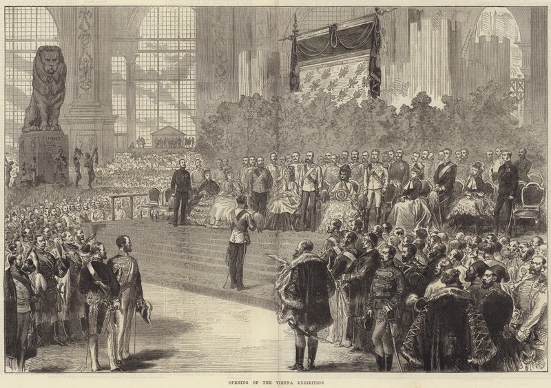 Abertura da Exposição de Viena de Arthur Hopkins