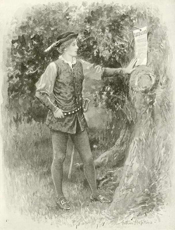 Rosalind (gravura) de Arthur Hopkins