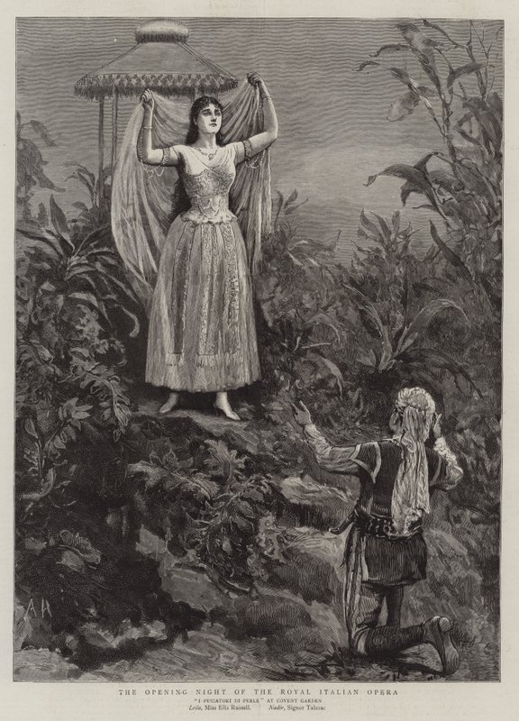 A noite de abertura da Royal Italian Opera de Arthur Hopkins