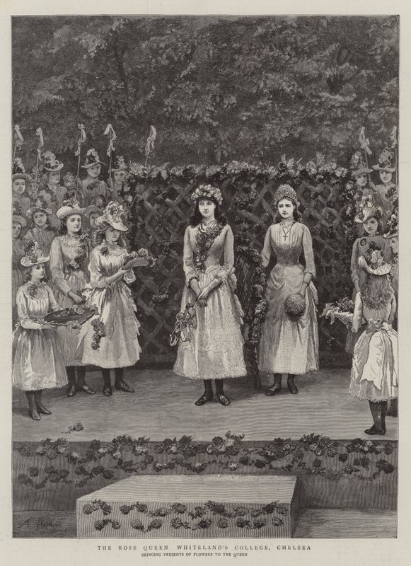 O Colégio da Rainha Rosa Whiteland, Chelsea de Arthur Hopkins