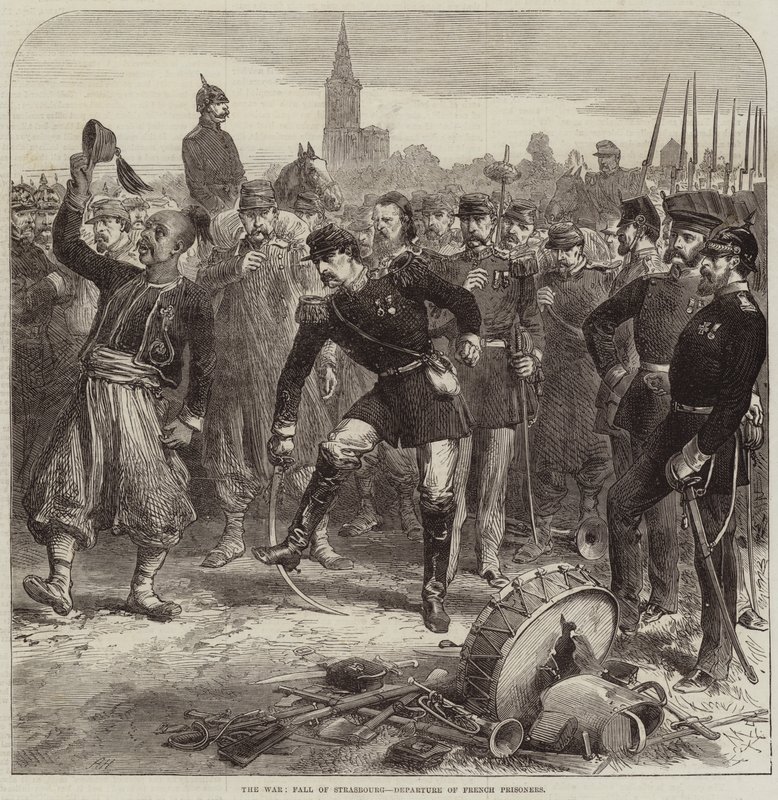 A Guerra, Outono de Estrasburgo, Partida de Prisioneiros Franceses de Arthur Hopkins
