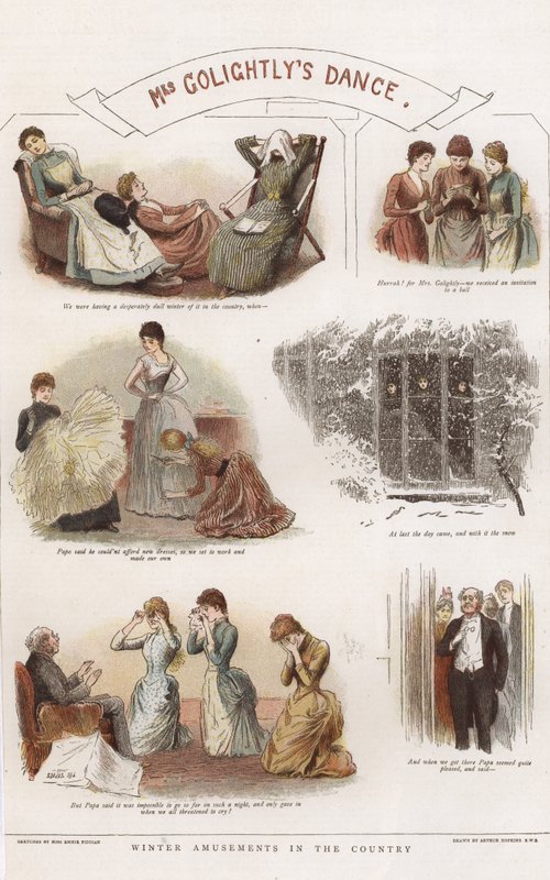 Diversões de inverno no país de Arthur Hopkins