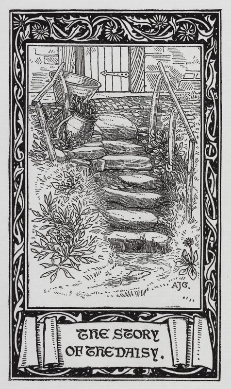 Hans Christian Andersen: A Margarida (litho) de Arthur Joseph Gaskin