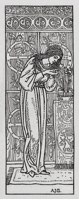 Hans Christian Andersen: Thumbelina (litho) de Arthur Joseph Gaskin