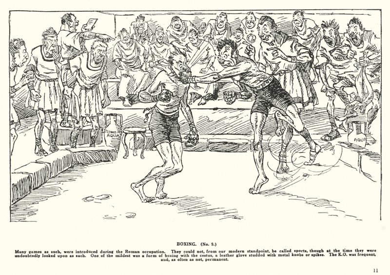 Boxe (litografia) de Arthur Moreland