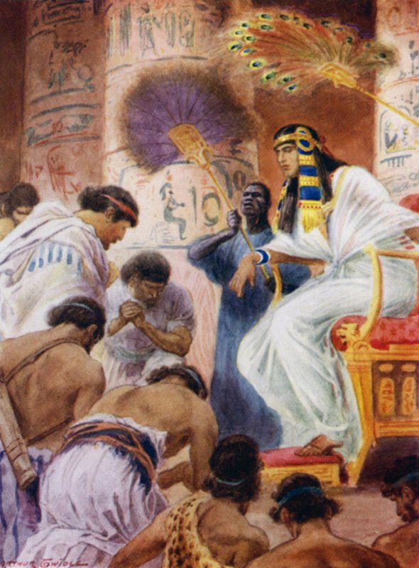 José e seus irmãos (cor litho) de Arthur Twidle