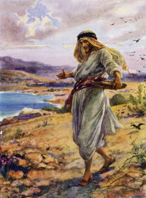 O semeador (cor litho) de Arthur Twidle