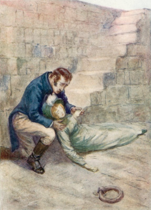 Ilustração para persuasão por Jane Austen de Arthur Wallis Mills